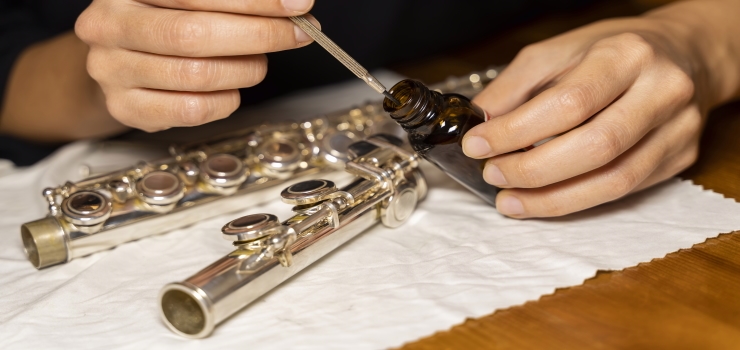 Fix flute keys, Flute maintenance
