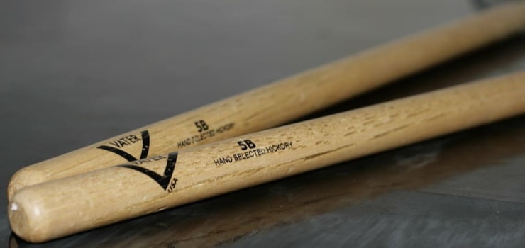 size of a pair of drumsticks